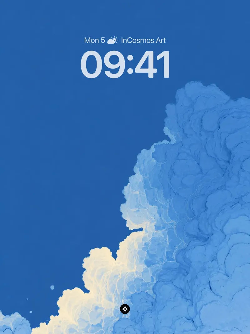 Cloudscape Wallpaper 4K for iPhone Lock Screen wallpaper for iPhone, iPad & Mac