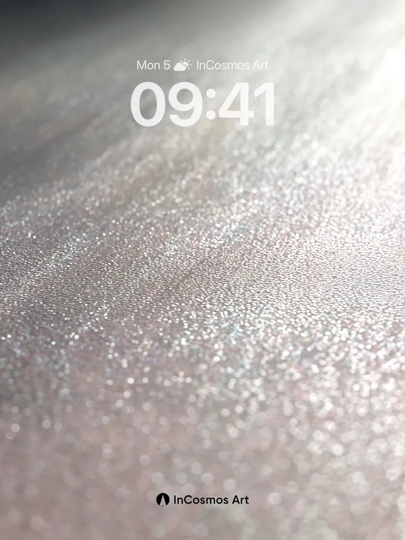 Luminous Dust Wallpaper with Whispering Light