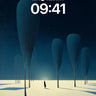 Silent Grove Wallpaper with Starlit Canopy wallpaper for iPhone, iPad & Mac