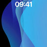 Sapphire Current Wallpaper with Fluid Depth wallpaper for iPhone, iPad & Mac