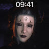 Shadowed Glyph Wallpaper with Ethereal Light wallpaper for iPhone, iPad & Mac