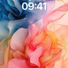 Luminous Bloom Wallpaper with Ethereal Veils wallpaper for iPhone, iPad & Mac