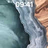 Serenity Agate Wallpaper with Wood Veins wallpaper for iPhone, iPad & Mac