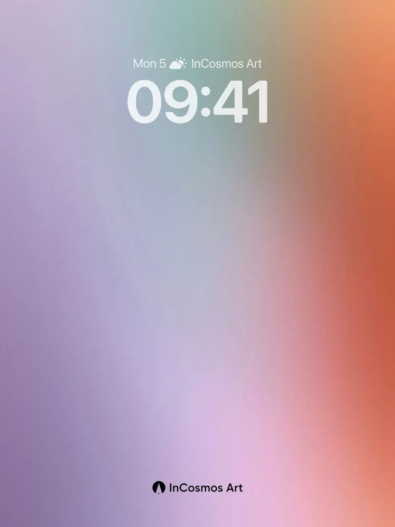 Spectral Hush Wallpaper with Ethereal Gradient