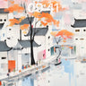 Autumn Whisper Wallpaper with Floating Canopy wallpaper for iPhone, iPad & Mac