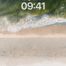 Serenity Shore Wallpaper with Ocean Breath wallpaper for iPhone, iPad & Mac