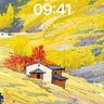 Autumn Hush Wallpaper with Golden Slopes wallpaper for iPhone, iPad & Mac
