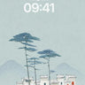 Snowy Village Wallpaper wallpaper for iPhone, iPad & Mac