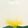 Serene Bloom Wallpaper with Golden Heart wallpaper for iPhone, iPad & Mac