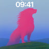 Fuchsia Mirage Wallpaper with Electric Fur wallpaper for iPhone, iPad & Mac