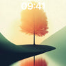 Serenity Tree Wallpaper with Mirror Lake wallpaper for iPhone, iPad & Mac