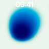 Serene Blue Blur Wallpaper with Ethereal Depth wallpaper for iPhone, iPad & Mac