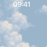 Soft Cloud Drift Aesthetic Wallpaper