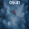 Frostbound Fox Wallpaper with Ethereal Mist wallpaper for iPhone, iPad & Mac