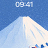 Serenity Snowfall Wallpaper with Silent Peaks wallpaper for iPhone, iPad & Mac