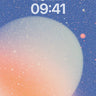 Stellar Hush Wallpaper with Floating Orbs wallpaper for iPhone, iPad & Mac