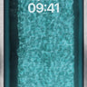 Serene Aqua Grid Wallpaper with Light Weave wallpaper for iPhone, iPad & Mac