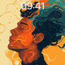 Soulfire Portrait Wallpaper with Cosmic Breath wallpaper for iPhone, iPad & Mac