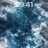 Turbulent Abyss Wallpaper with Foaming Depths wallpaper for iPhone, iPad & Mac