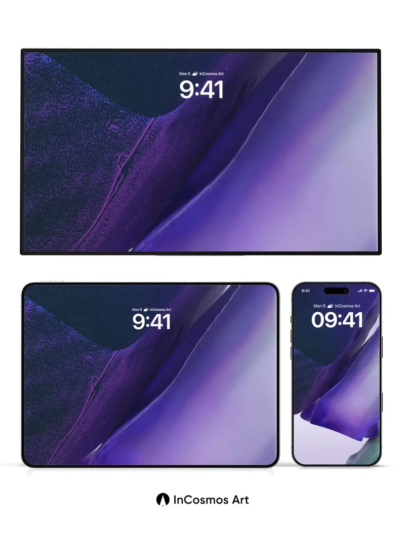 Luminous Veil Wallpaper with Ethereal Drapes