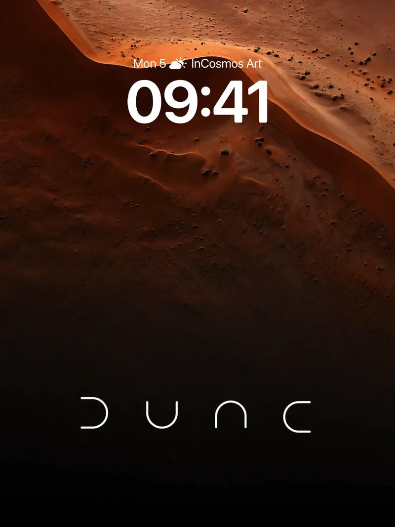 Desert Hush Wallpaper with Dune Shadows