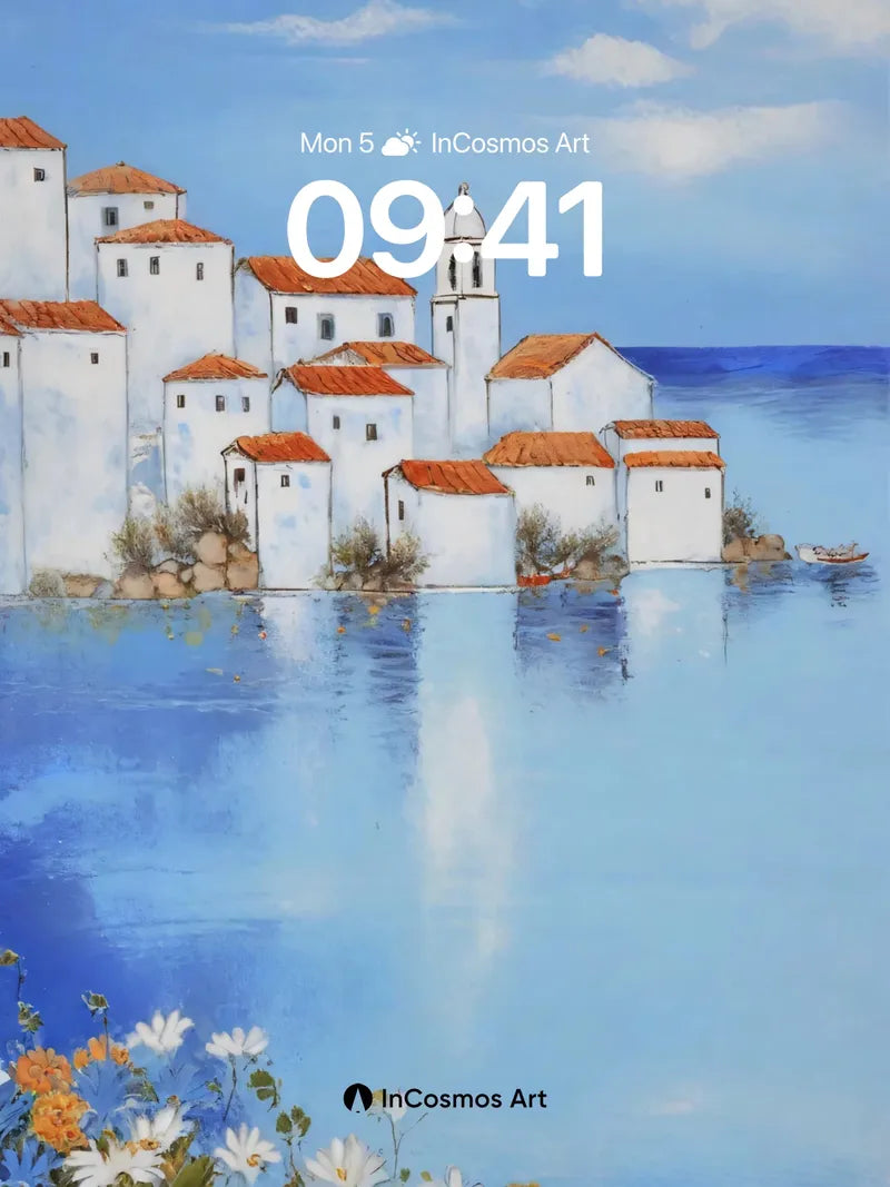 Serenity Cove Wallpaper with Whispering Reflections wallpaper for iPhone, iPad & Mac