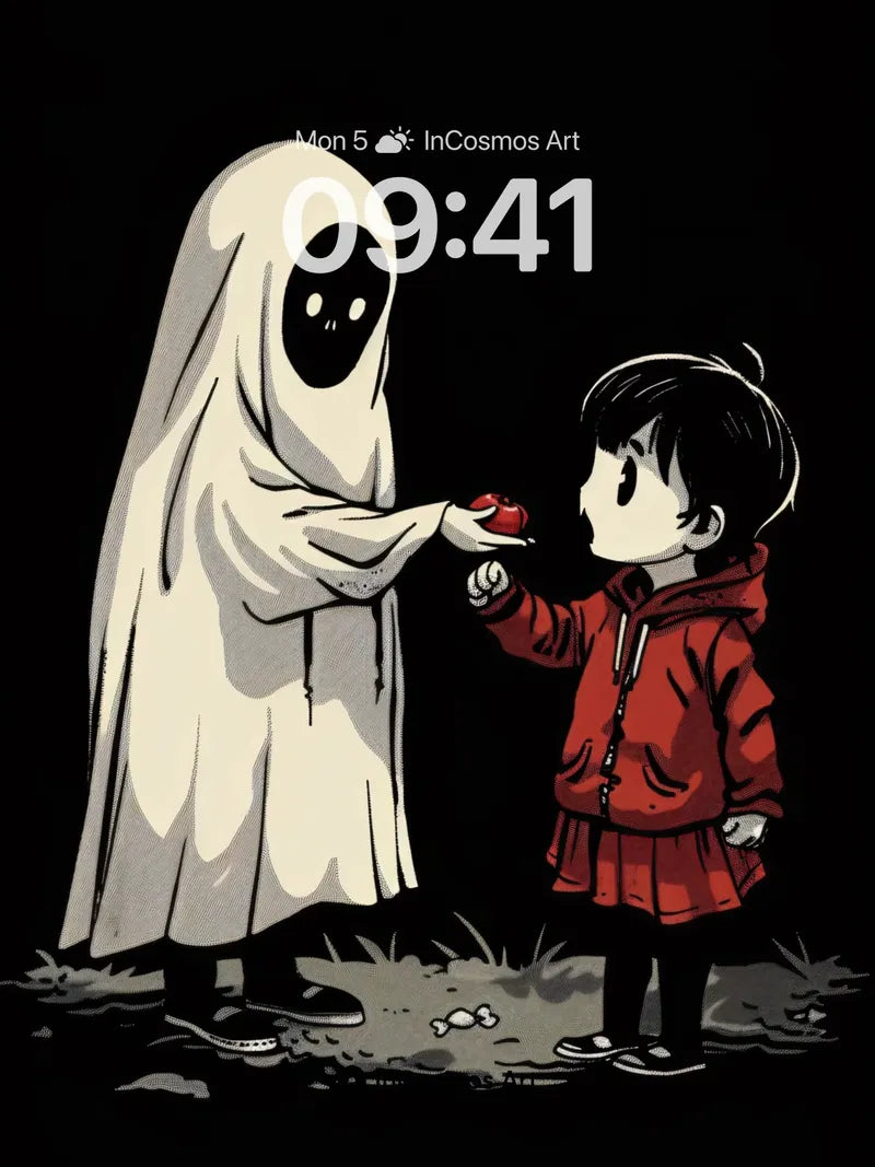 Whispering Shadow Wallpaper with Crimson Offer