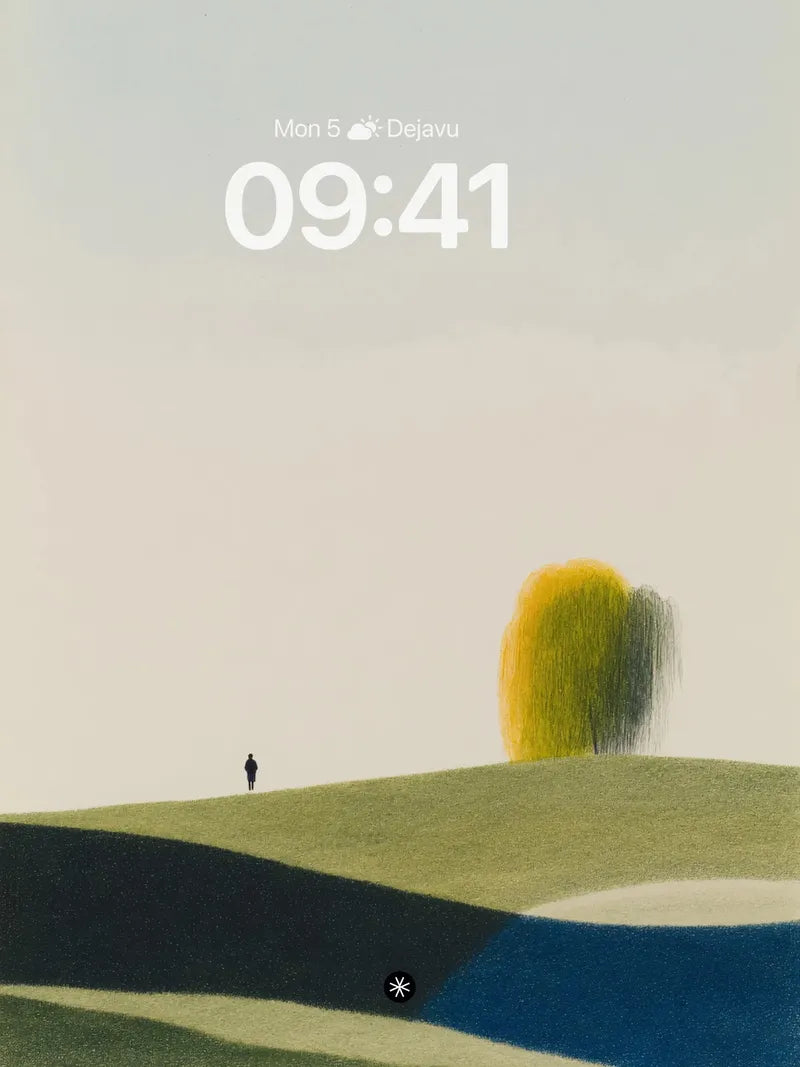 Solitary Horizon Gradient Wallpaper wallpaper for iPhone, iPad & Mac