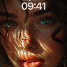 Sunlit Fractal Wallpaper with Freckled Skin wallpaper for iPhone, iPad & Mac