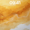 Golden Hush Wallpaper with Smoke Veils wallpaper for iPhone, iPad & Mac