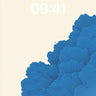 Ethereal Blue Waves Wallpaper with Gradient Flow wallpaper for iPhone, iPad & Mac