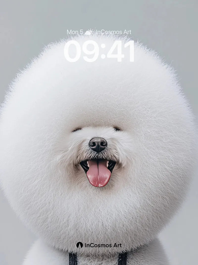 Fluffy Joy Wallpaper with Overalls Twist wallpaper for iPhone, iPad & Mac