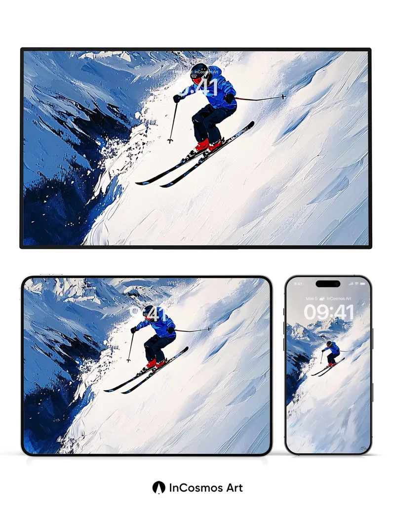 Crisp Edge Wallpaper with Alpine Motion