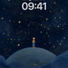 Stellar Whisper Wallpaper with Celestial Trails wallpaper for iPhone, iPad & Mac