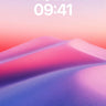 Serenity Dune Wallpaper with Liquid Light wallpaper for iPhone, iPad & Mac