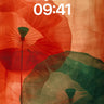 Crimson Veil Wallpaper with Whispering Petals wallpaper for iPhone, iPad & Mac