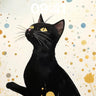 Midnight Whispers Wallpaper with Golden Dots wallpaper for iPhone, iPad & Mac