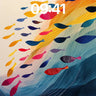 Oceanic Current Wallpaper with Swirling Fish wallpaper for iPhone, iPad & Mac
