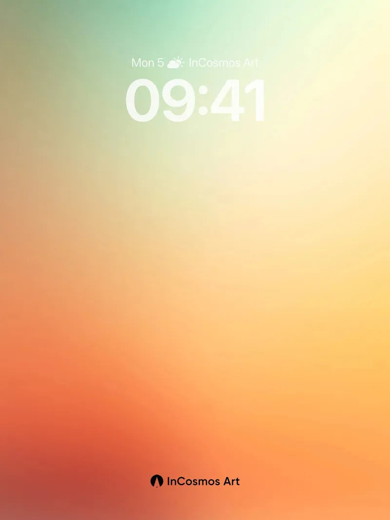 Sunset Haze Wallpaper with Ethereal Glow