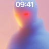 Hushed Glow Wallpaper with Ethereal Eyes wallpaper for iPhone, iPad & Mac