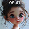 Whispering Eyes Wallpaper with Soft Light Trails wallpaper for iPhone, iPad & Mac