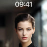 Silken Shadow Wallpaper with Gilded Eyes wallpaper for iPhone, iPad & Mac