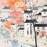 Autumn Whispers Wallpaper with Floating Canoes wallpaper for iPhone, iPad & Mac