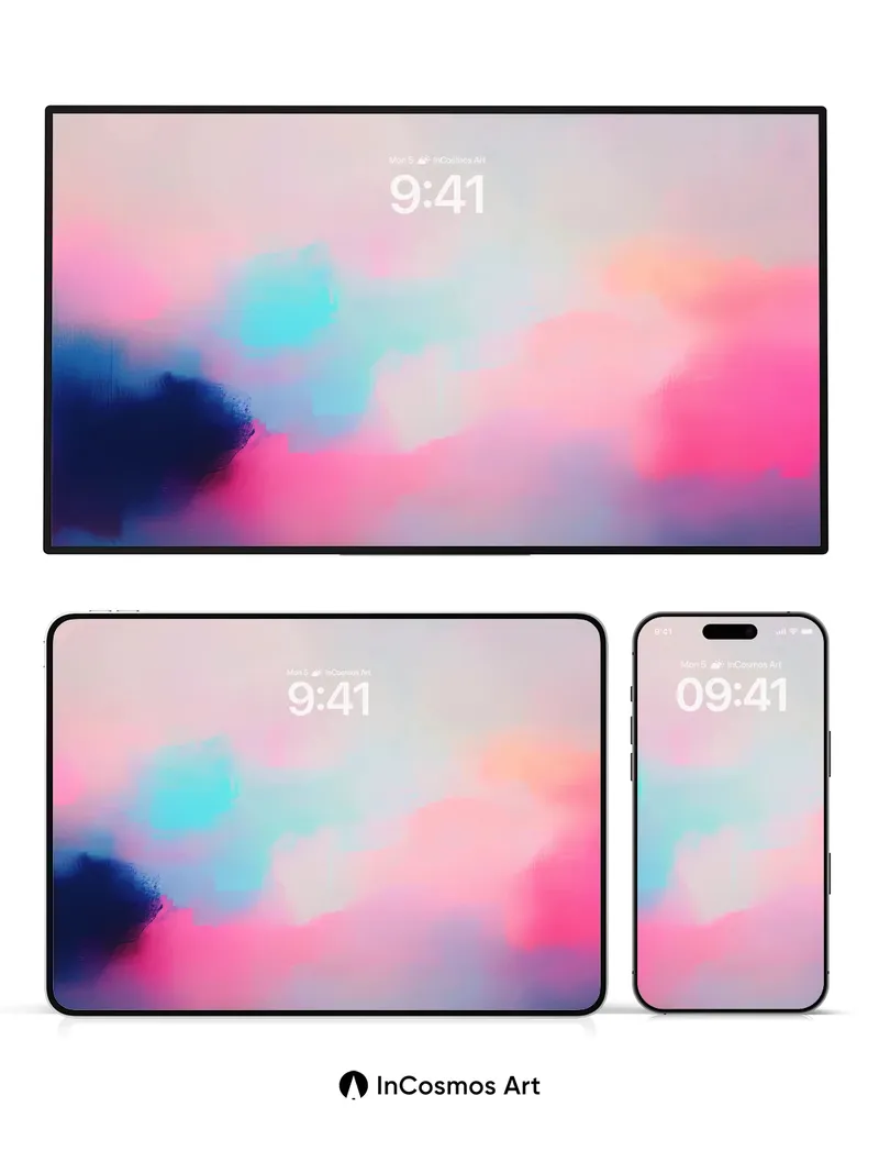 Luminous Haze Wallpaper with Ethereal Drift