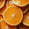 Sunlit Citrus Wallpaper with Juicy Texture wallpaper for iPhone, iPad & Mac