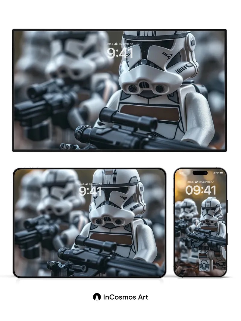 Frostbite Trooper Wallpaper with Autumn Echoes