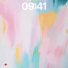 Whispering Pastel Wallpaper with Hidden Red Dot wallpaper for iPhone, iPad & Mac