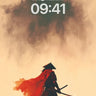 Shadowed Valor Wallpaper with Crimson Cape wallpaper for iPhone, iPad & Mac