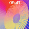 Radiant Spiral Wallpaper with Prism Light wallpaper for iPhone, iPad & Mac