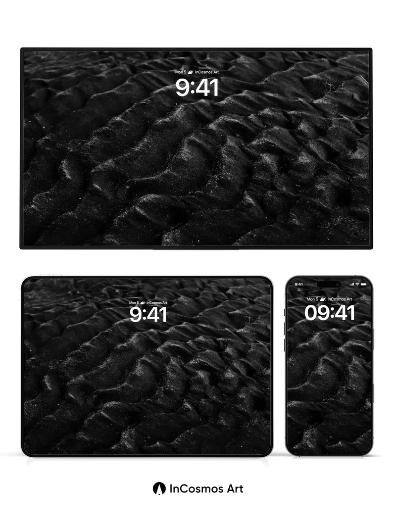 Shadowed Velvet Wallpaper with Whispering Ridges